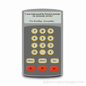 General Poly Dome Membrane Keypad Switch, -40 to +80 Degrees Celsius Operating Temperature